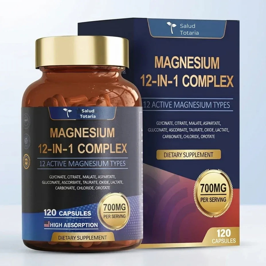 Magnesium Complex 12 formas de Magnesio en 1, 700gr por dosis