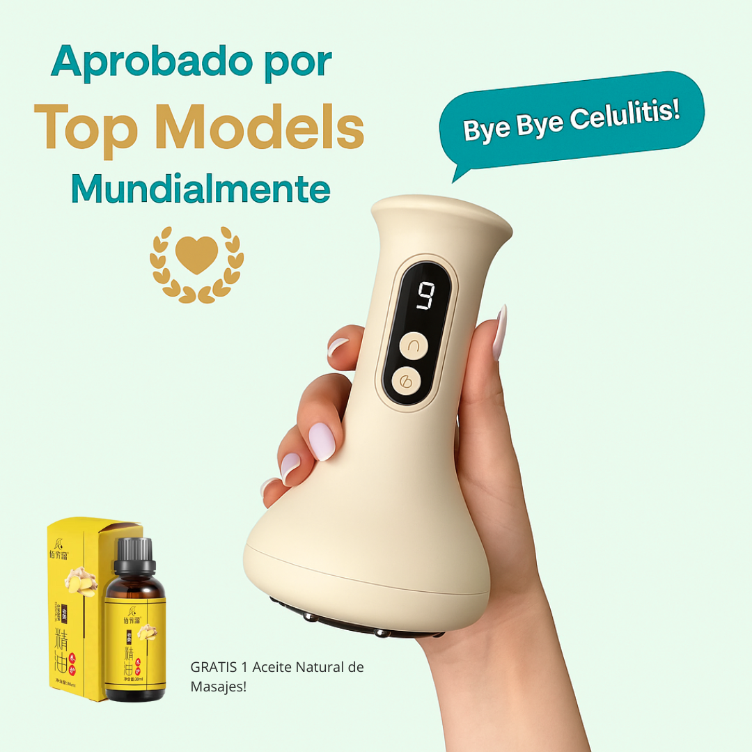 Masajeador Anticelulitis - Spa Portatil en Casa + Aceite Masajeador Gratis (20ml)