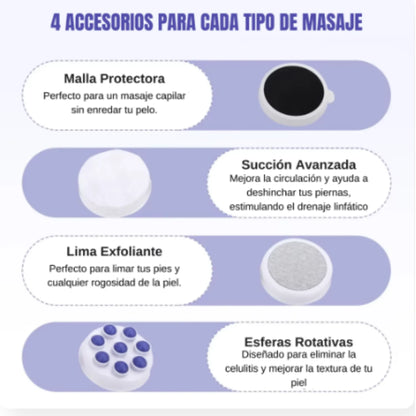 VibraSlim™ - Masajeador Anticelulitis 4 en 1