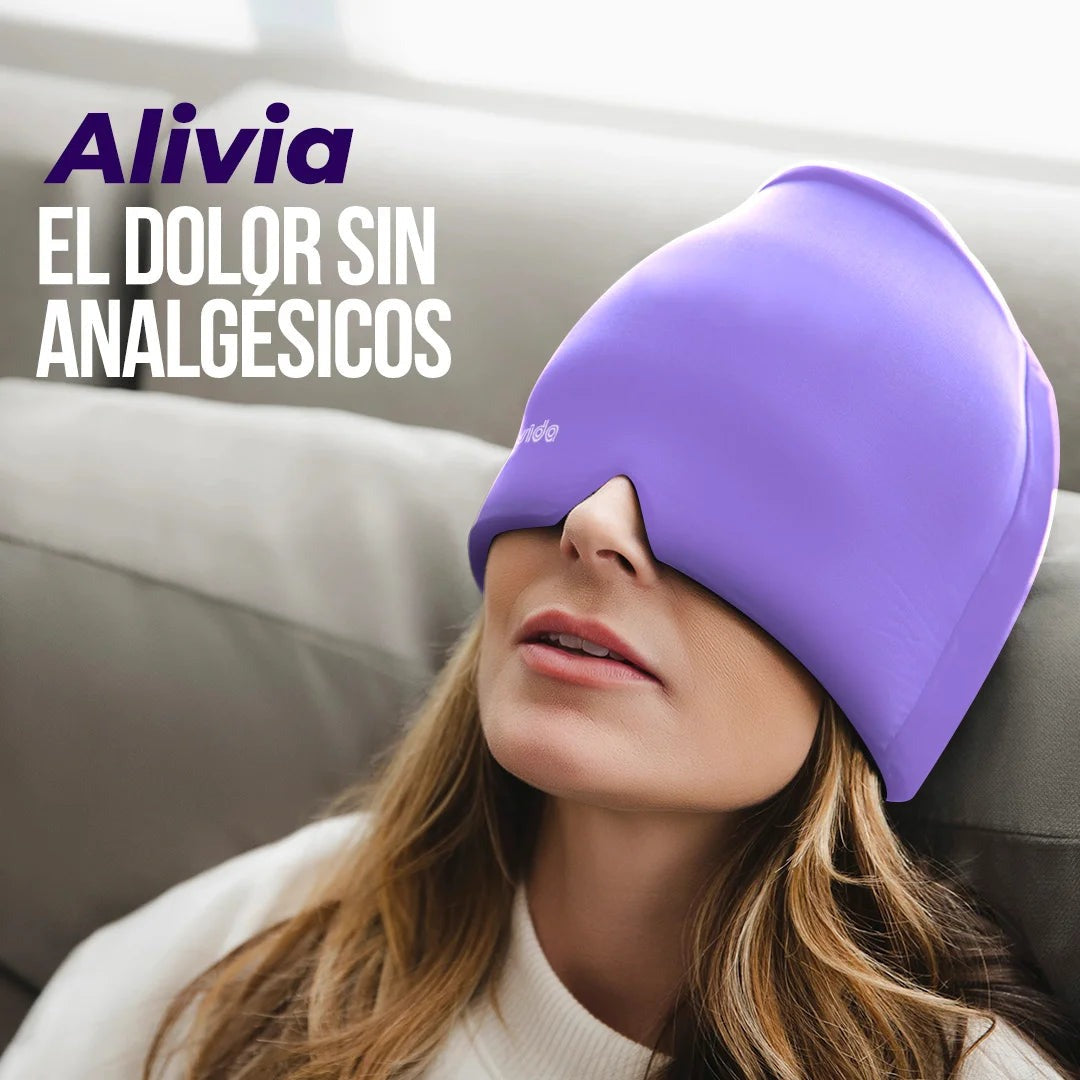 ThermiCap™ Gorro Gel para Migraña – Alivio inmediato del dolor de cabeza