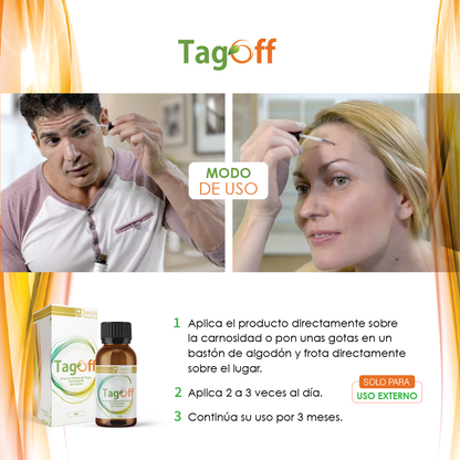 Tag Off™ | Eliminación Natural de Verrugas y Carnosidades