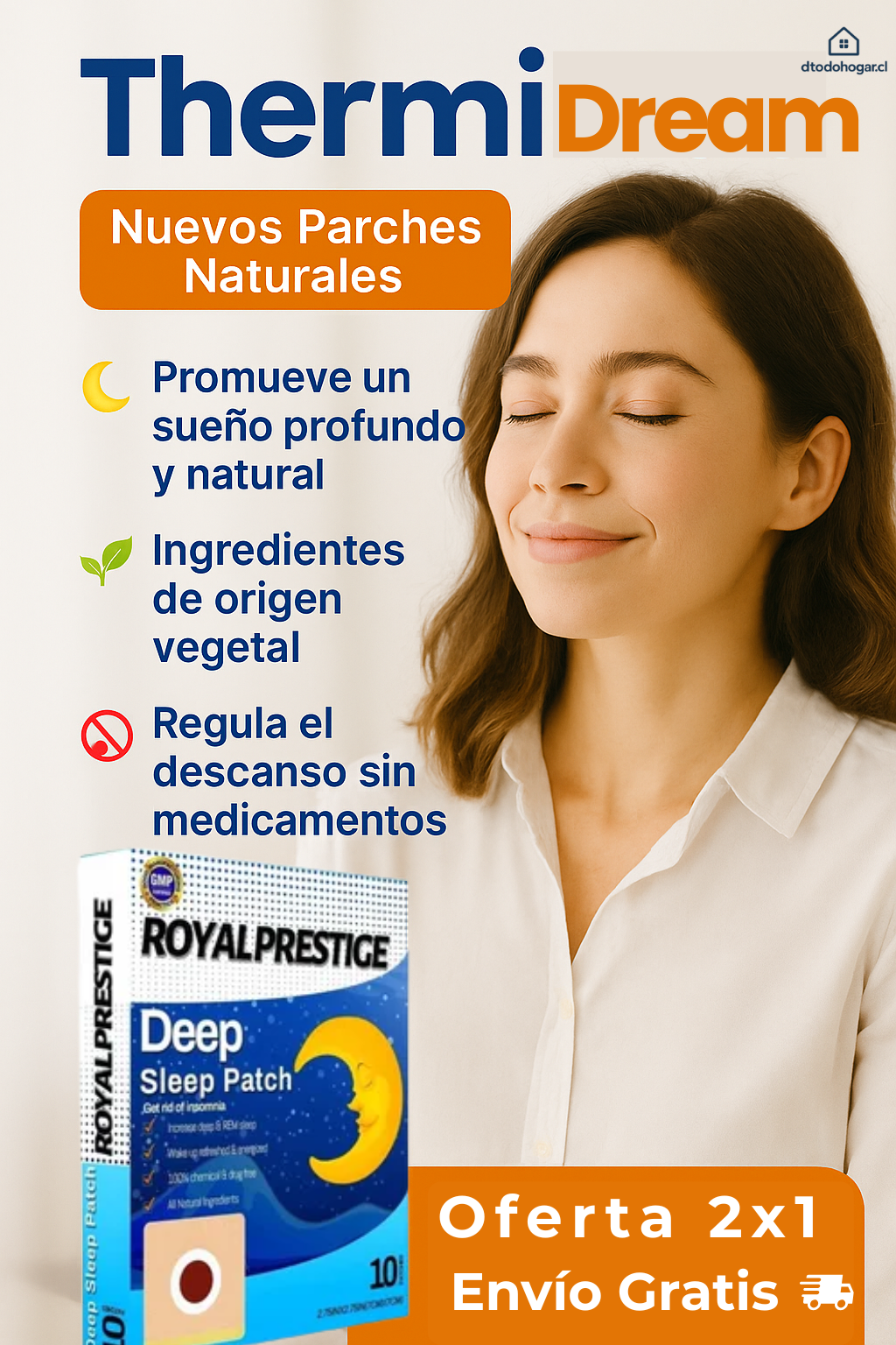ThermiDream™ - Parches para Dormir 20uds.