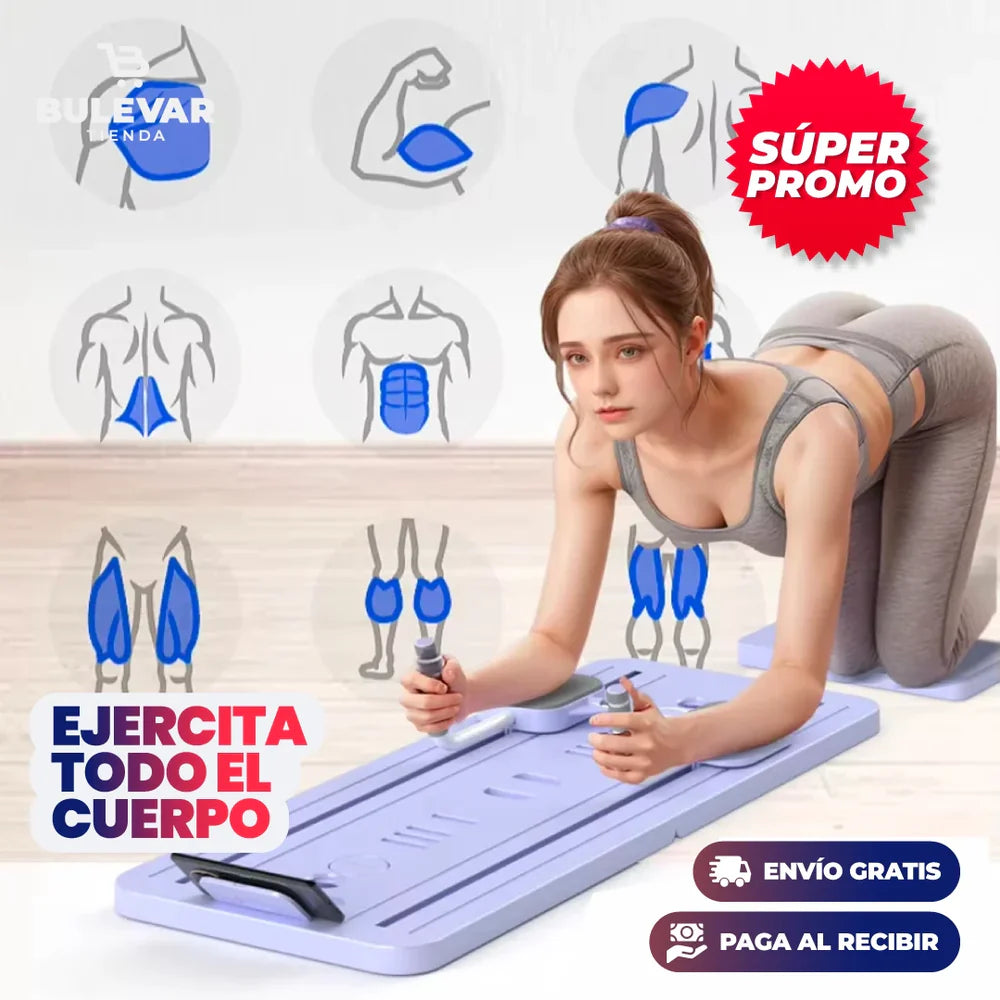 FitBoard™ 4 en 1 | Plataforma de Ejercicio Multifuncional