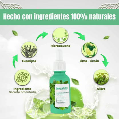 Breatify™ Gotas Para Mal Aliento 30ml + Envío Gratis
