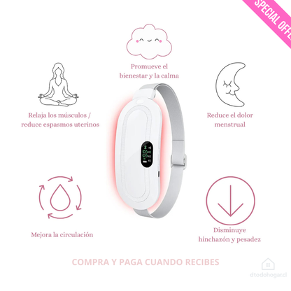 ThermiCare™ Cinturón Menstrual Inteligente + Envío Gratis