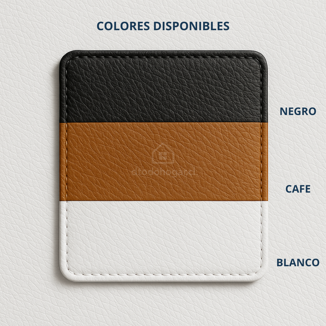 2x1 CueroFix™ Reparador de Cuero Profesional 50x150cm c/u (Negro, Blanco y Cafe) + Envío Gratis