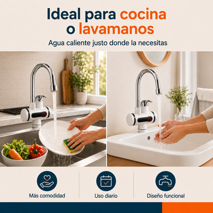 TermoFlex™ | Grifo Eléctrico de Agua Caliente Instantánea