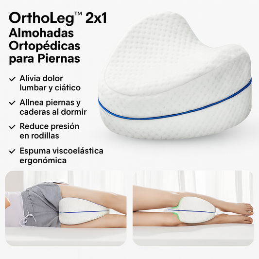 OrthoLeg™ 2x1 | Almohadas Ortopédicas para Piernas