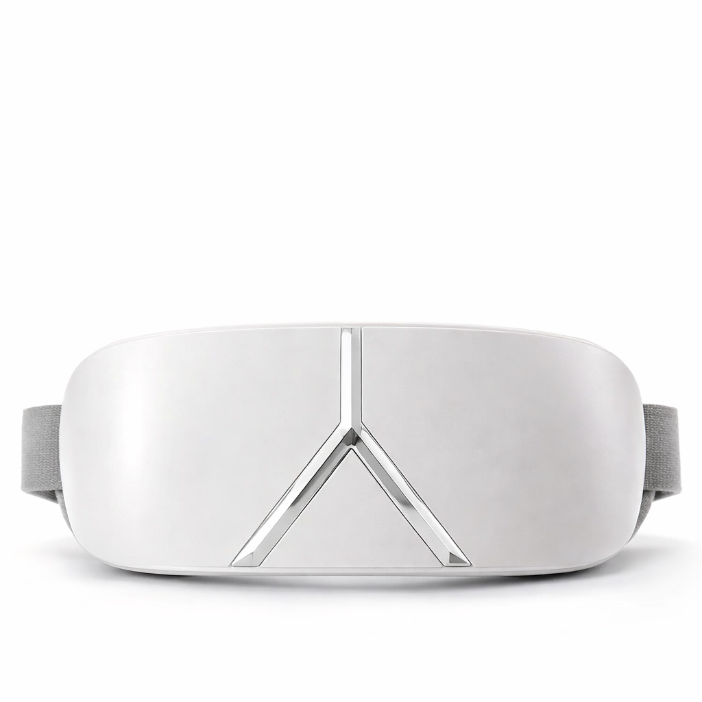 AuraVis™ | Masajeador Terapéutico de Ojos con Calor, Vibración y Presión Relajante