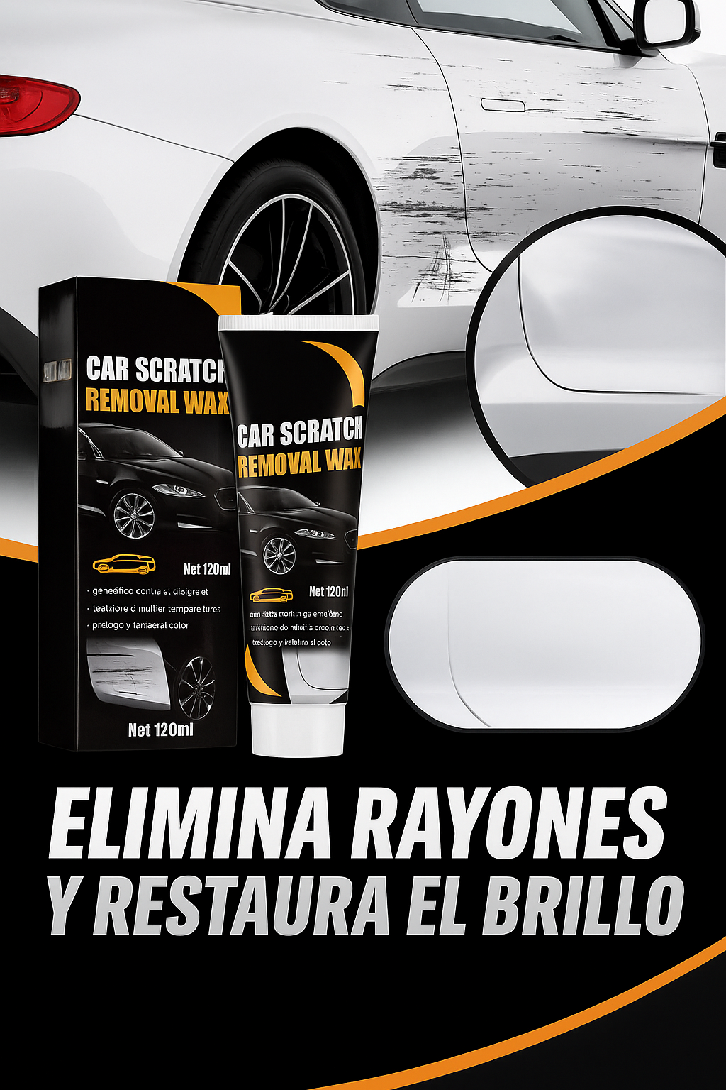 AutoShineX™ Crema Restauradora de Pintura + Esponja de Regalo