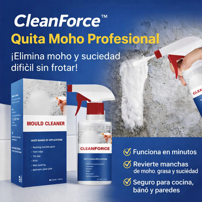 CleanForce™ 2x1 Quita Moho Profesional | Limpieza Profunda Profesional