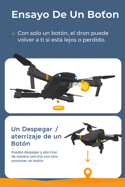 SkyZoom™ Drone Profesional Cámara Dual 4K (998Pro) + Envío Gratis