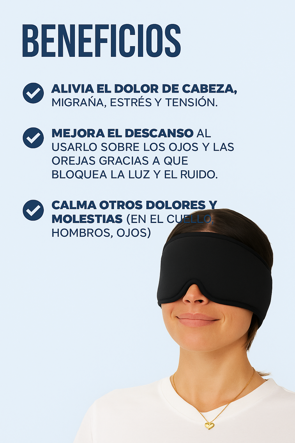 ThermiCap™ Gorro Gel para Migraña – Alivio inmediato del dolor de cabeza
