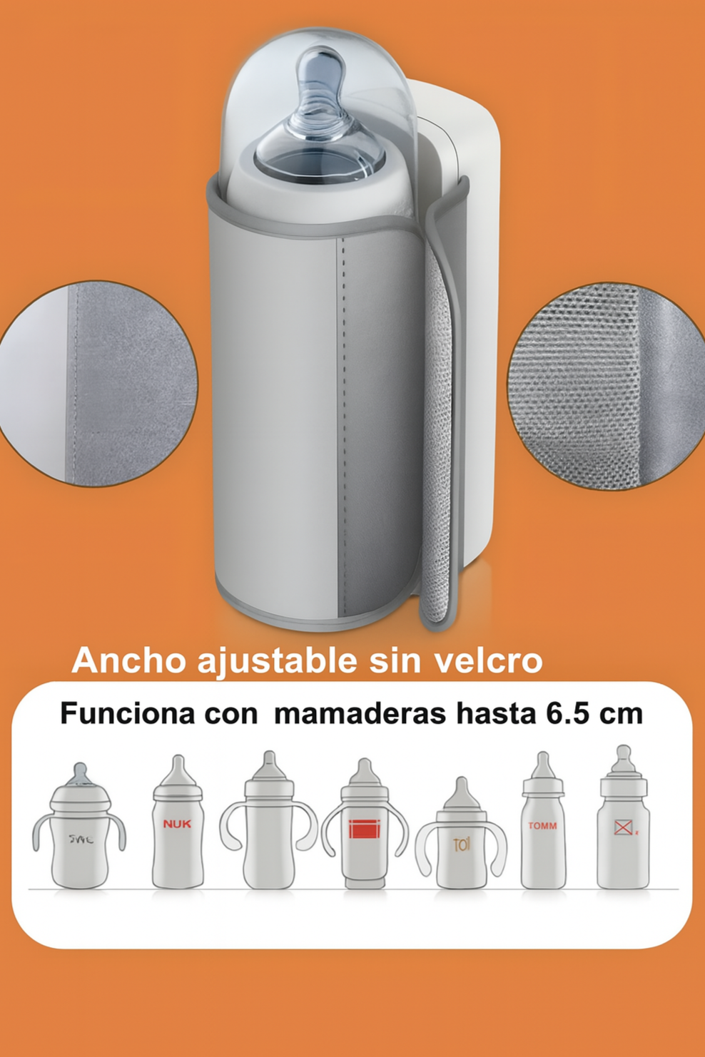 Calentador de Mamaderas TibioSeguro™