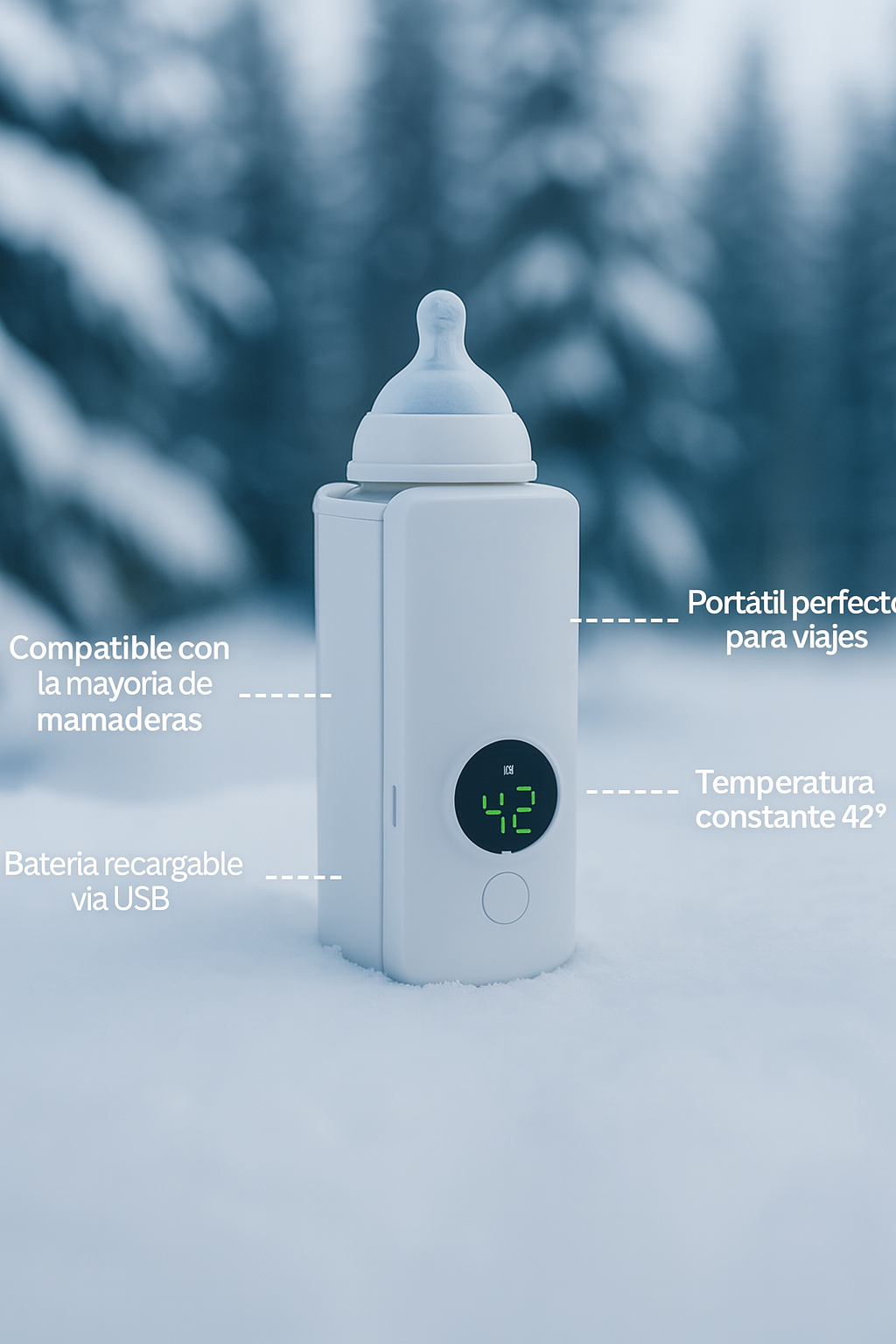 Calentador de Mamaderas TibioSeguro™
