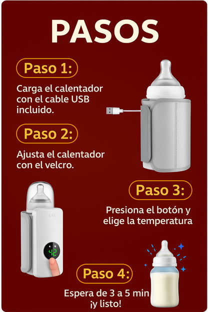 Calentador de Mamaderas TibioSeguro™