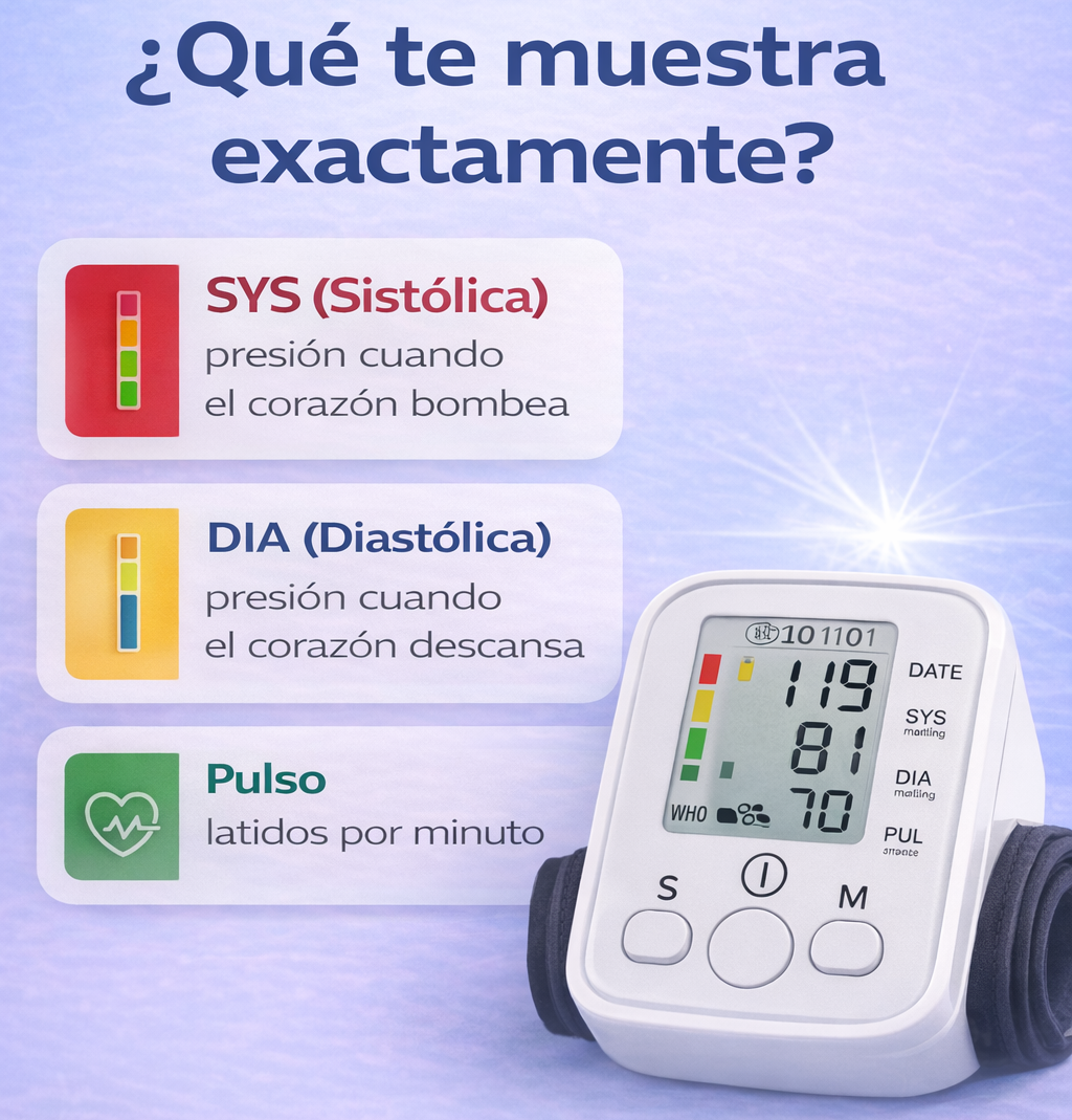 Vitapress™ Tensiometro Digital de Brazo + Oximetro Gratis
