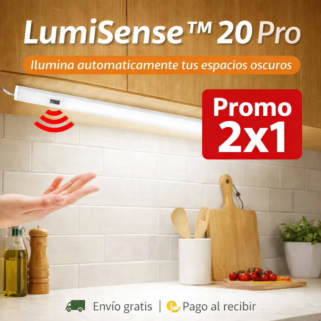 LumiSense™ 20cm – Promo x2 Iluminación Inteligente