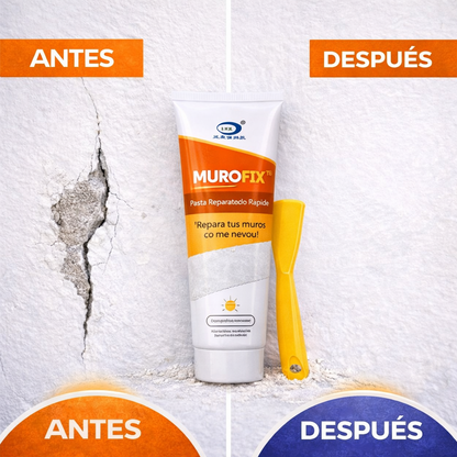 2x1 MuroFix™ | Crema Reparadora de Grietas con Espátula