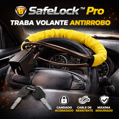 SafeLock™ Pro – Traba Volante Antirrobo