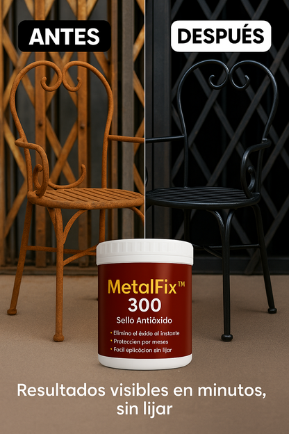 MetalFix™ 1kl Pintura Profesional Antioxido 1 kilo (Color Blanco) + Brocha Gratis