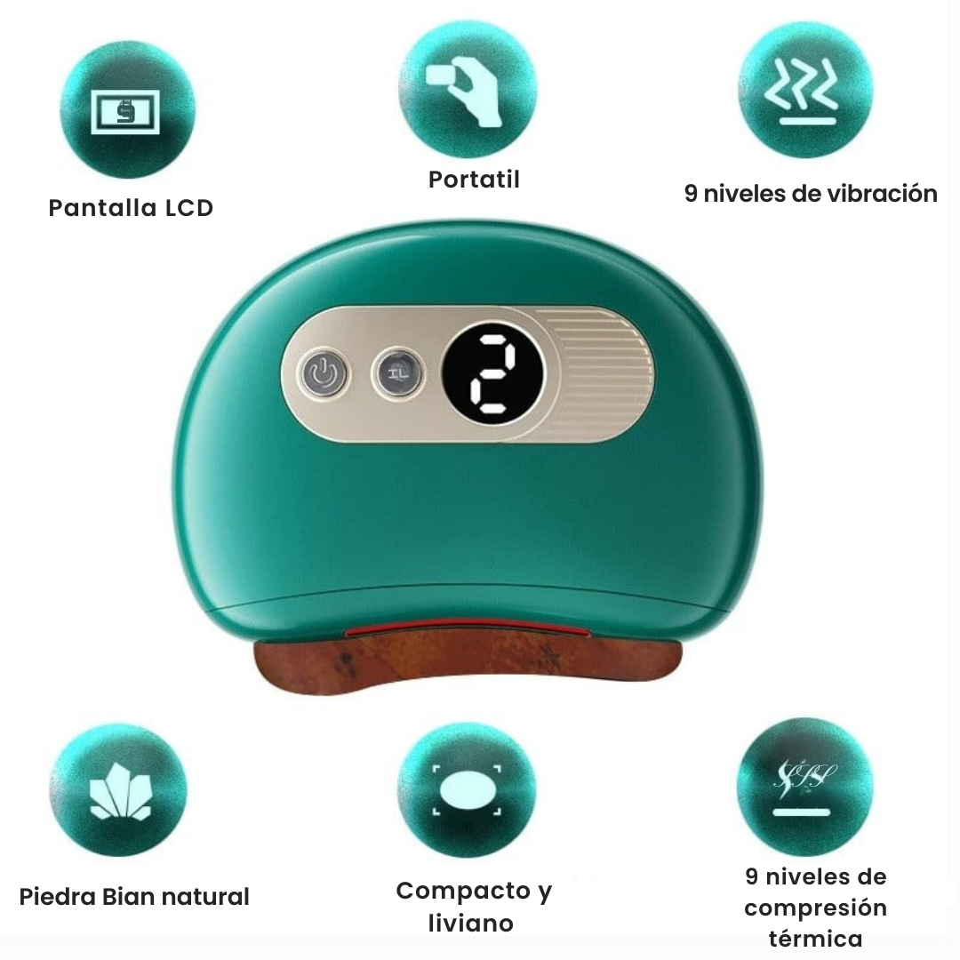 ThermaEdge™ Masajeador Multifuncional Guasha