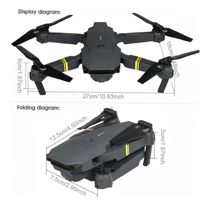 SkyZoom™ Drone Profesional Cámara Dual 4K (998Pro) + Envío Gratis