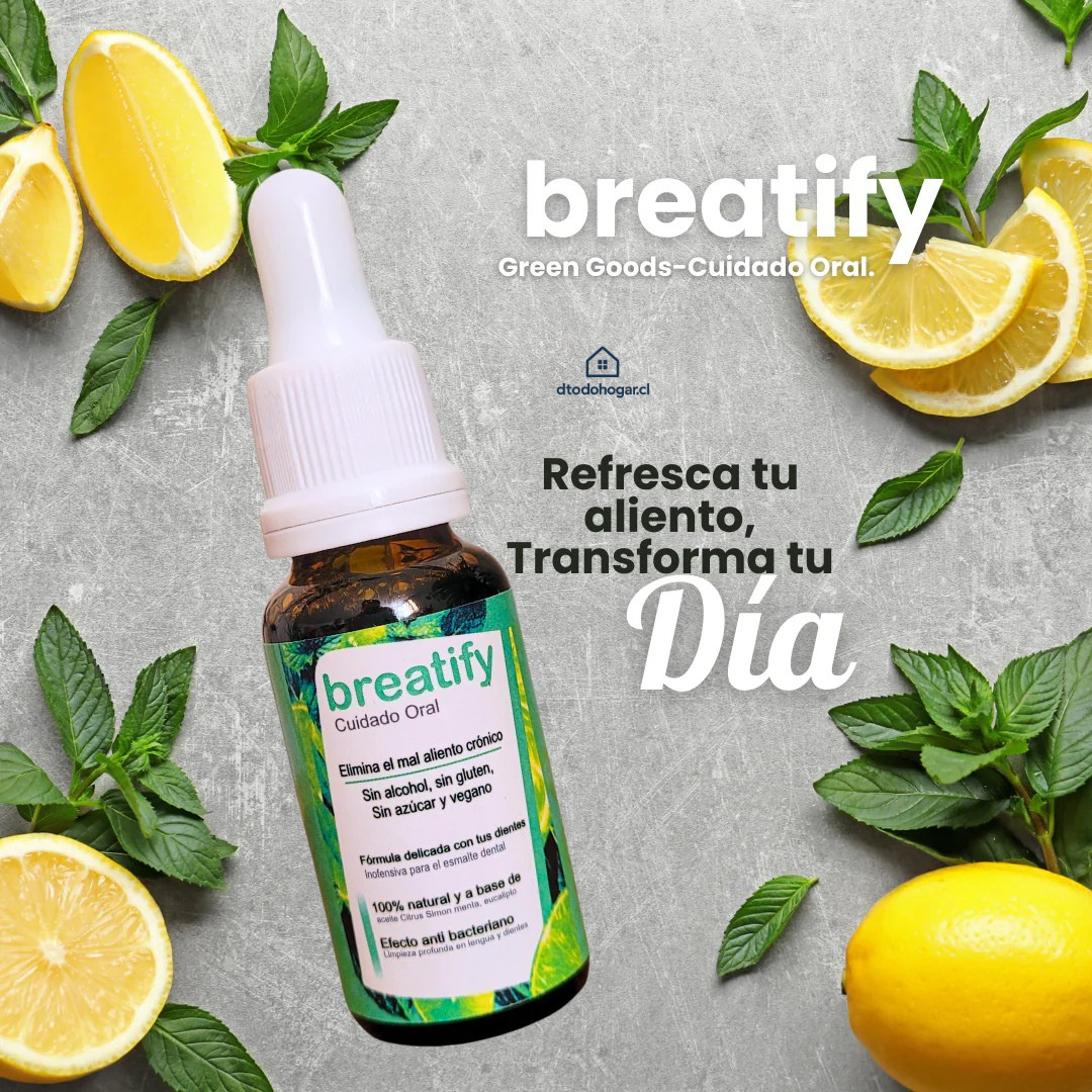 Breatify™ Gotas Para Mal Aliento 30ml + Envío Gratis