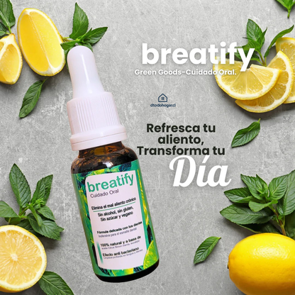 Breatify™ Gotas Para Mal Aliento 30ml + Envío Gratis