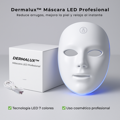 DermaLux™ Máscara LED Profesional + Envío Gratis