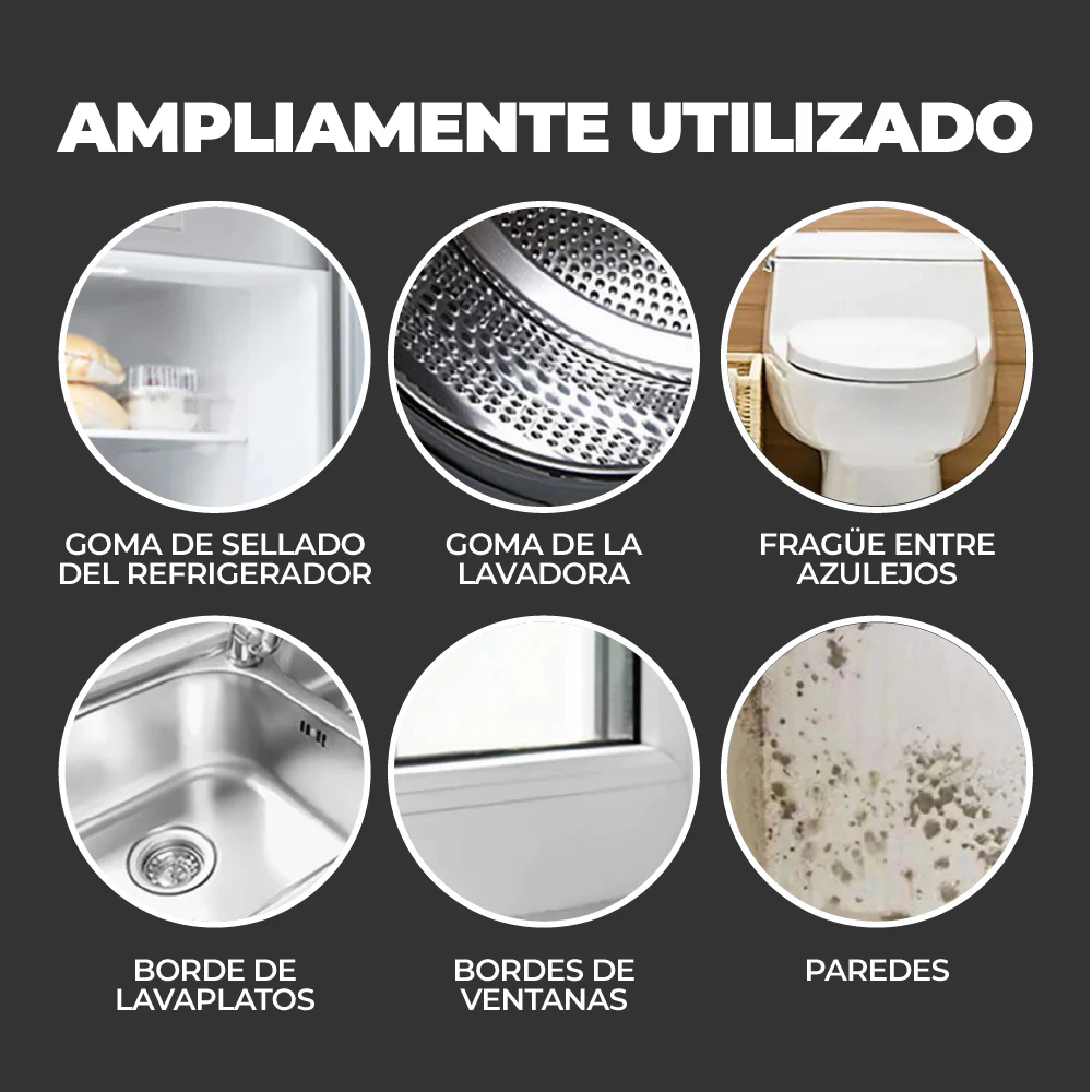 CleanForce™ 2x1 Quita Moho Profesional | Limpieza Profunda Profesional