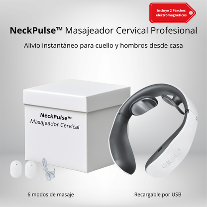 NeckPulse™ Masajeador Cervical - Spa en Casa