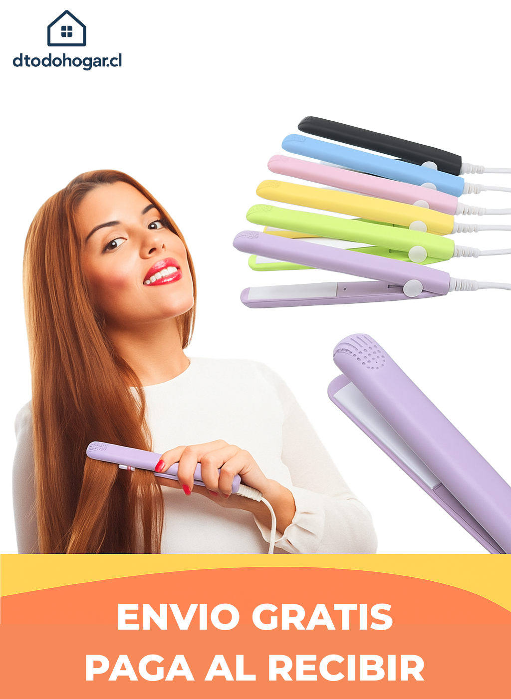 Mini Plancha 2 en 1 MiniGlam Pro™