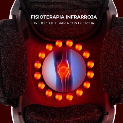 ThermiKnee™ | Rodillera Terapéutica 3 en 1: Calor, Vibración y Luz LED