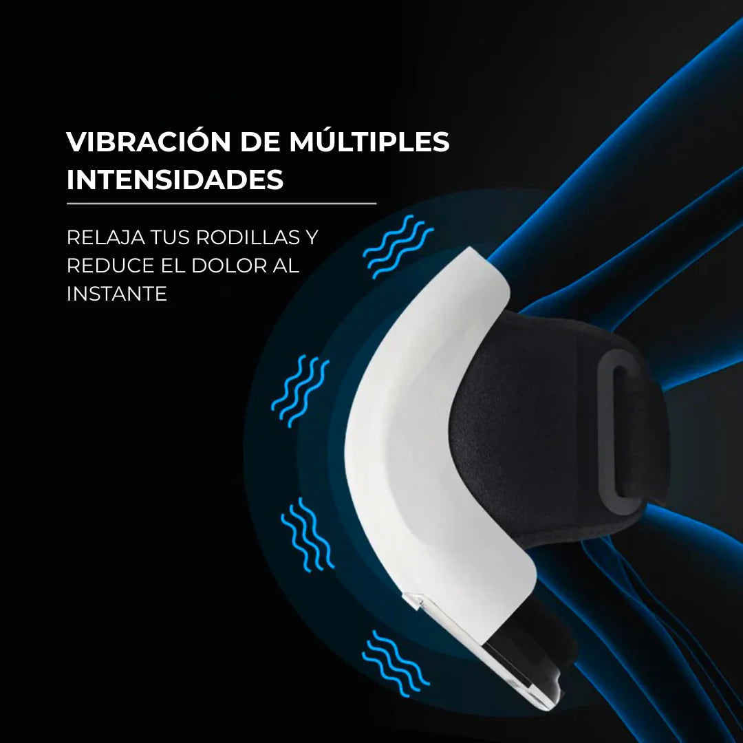 ThermiKnee™ | Rodillera Terapéutica 3 en 1: Calor, Vibración y Luz LED