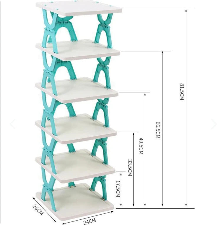 StackRack™ | Organizador Modular de Zapatos 6 Niveles
