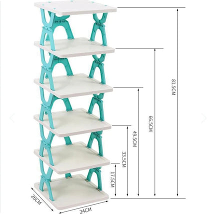 StackRack™ | Organizador Modular de Zapatos 6 Niveles