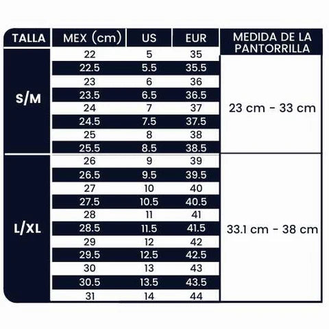 AliviaCobre™ 2x1 - Medias de Compresión 15-20 mmHg con Fibra de Cobre (Talla S/M)