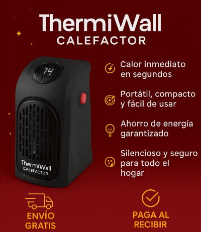 ThermiWall™- Calefactor Eléctrico de Bajo Consumo 400W