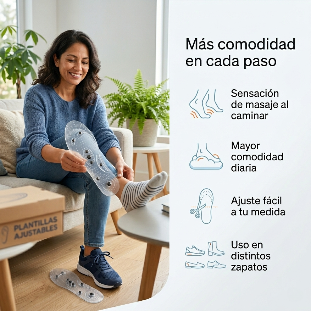 MagniComfort™ | Plantillas de Masaje Magnético