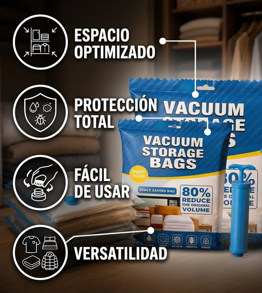 Bolsas al Vacío con Bomba Incluida
